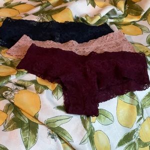 Victoria’s Secret Lace Cheeky Panties